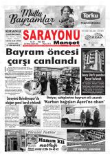 SARAYÖNÜ MANŞET