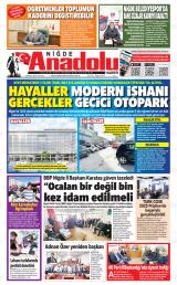NİĞDE ANADOLU HABER