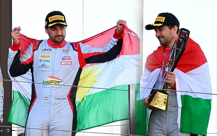 Kürt formula pilotu dünya birincisi oldu