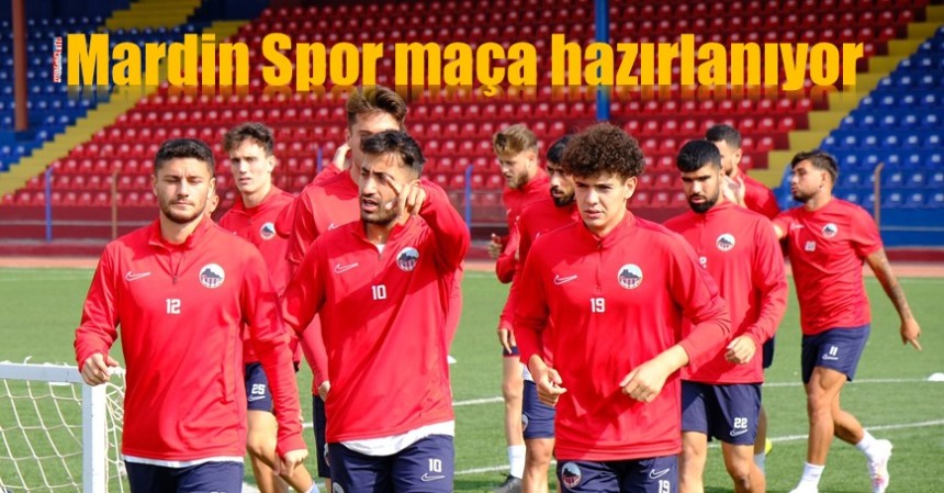 Mardin 1969 Spor, bu haftaki rakibine karşı sıkı çalışma hazırlıklarını sürdürüyor