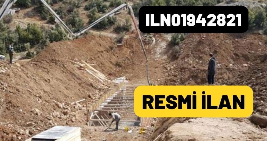 TAŞKIN KORUMA İNŞAATI YAPTIRILACAKTIR