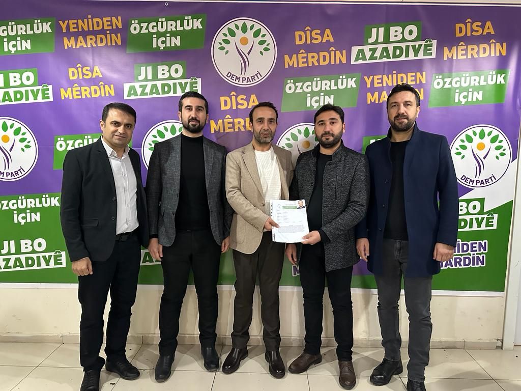 Derik’te DEM Parti’den sürpriz aday adayı
