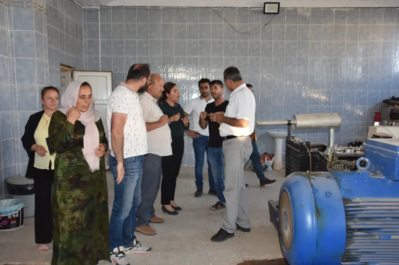 Eşbaşkanlar Özbahçeci ve Temelli denetimlerde bulundu