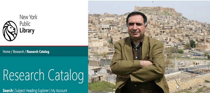 Derikli yazarın kitapları New York kütüphanesinde