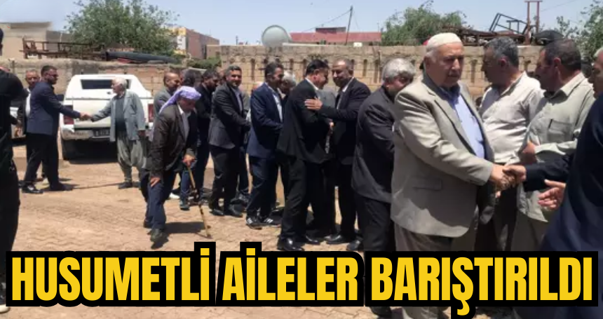 Derikl’te husumetli aileler barıştırıldıDerikli polis memuru hayatını kaybetti